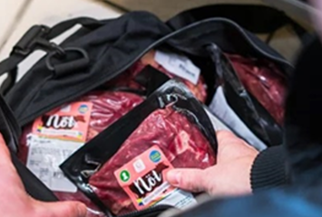 Organiserade stölder av kött i Märsta